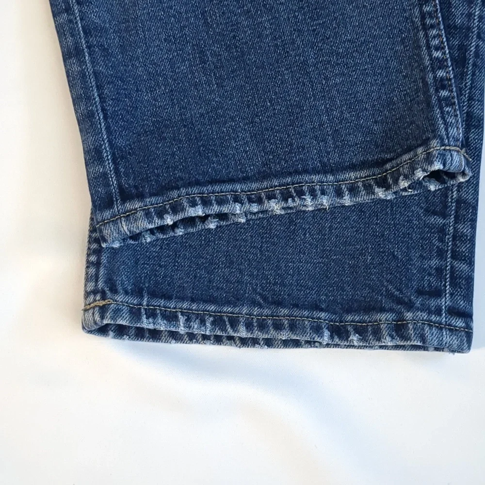 Hudson Blake Slim Straight Medium Wash Stretch Jean Sz 36